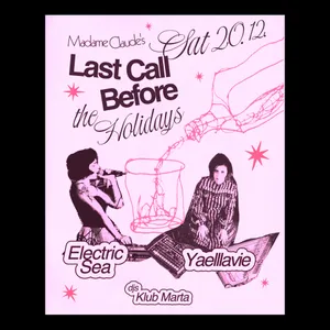 Electric Sea + Yaelllavie + Klub Marta (DJ-Set)