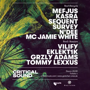 Recycle: CRITICAL SOUND